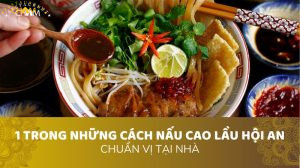 1 TRONG NHỮNG CÁCH NẤU CAO LẦU HỘI AN CHUẨN VỊ TẠI NHÀ