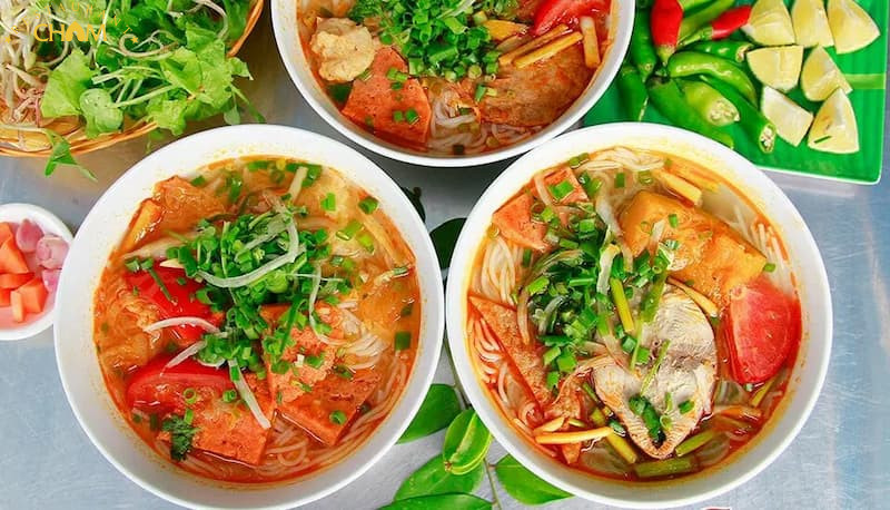 Cách nấu bún chả cá Đà Nẵng ngon, đậm vị