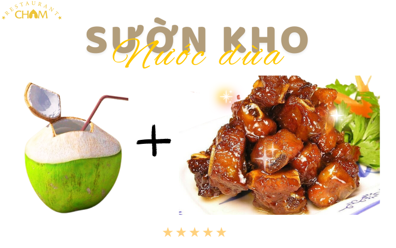 Sườn kho nước dừa