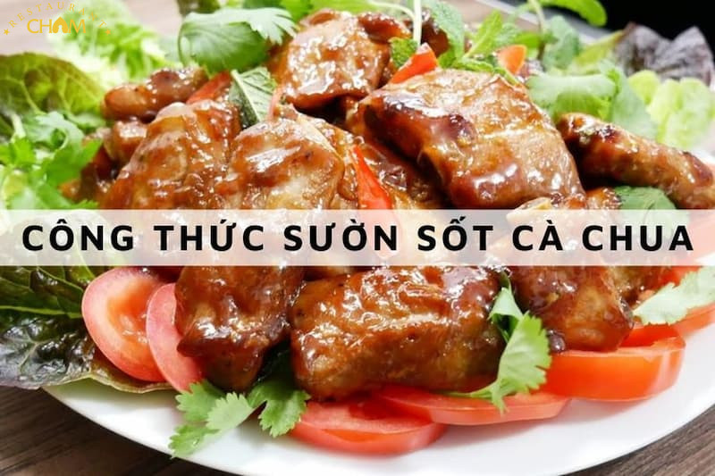 Sườn non sốt cà chua