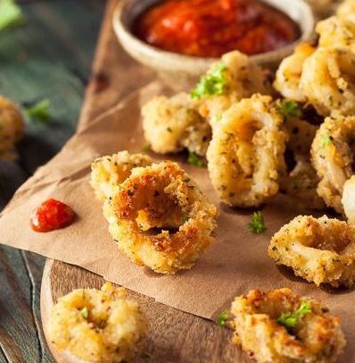 Cách làm mực chiên giòn