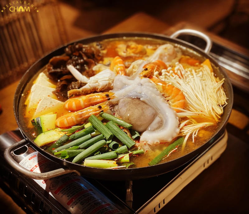 cách nấu lẩu hải sản