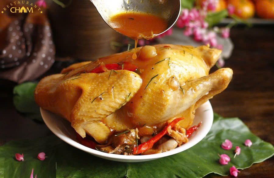 cách làm gà ủ muối